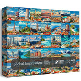 Globaler Impression Jigsaw Puzzle 1000 Stücke